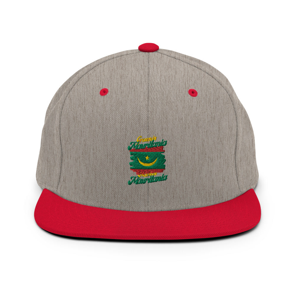 Grown in Mauritania Made in Mauritania Snapback Hat