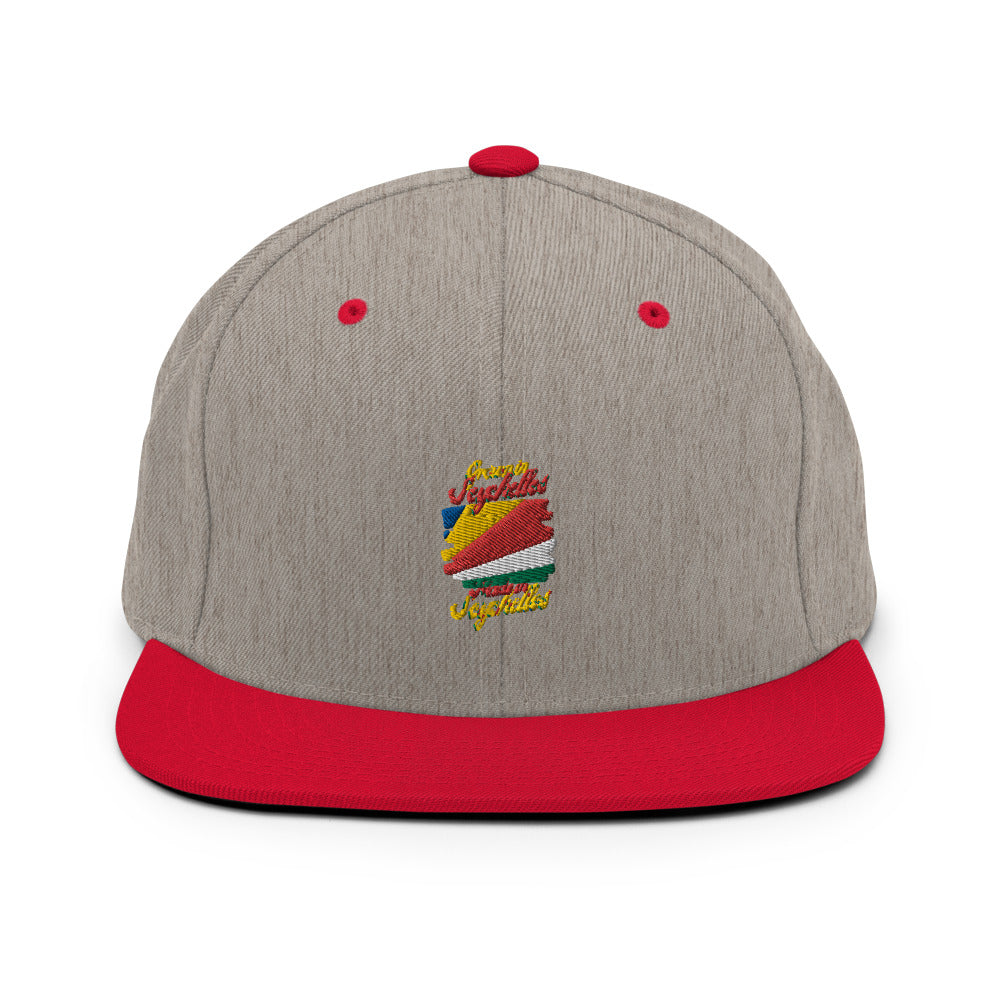 Grown in Seychelles Made in Seychelles Snapback Hat