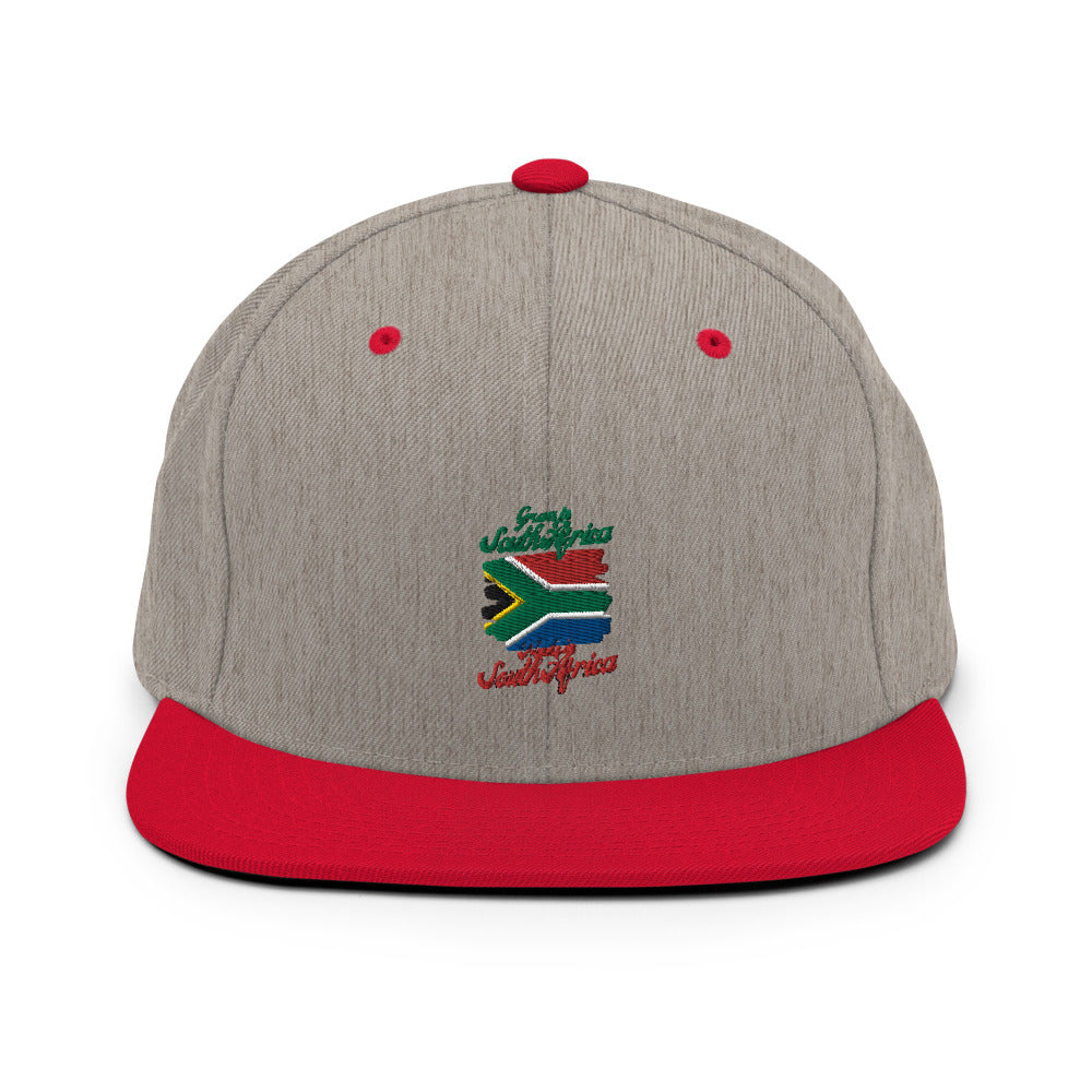 Grown in South Africa Made in South Africa Snapback Hat