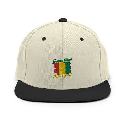 Grown in Guinea Made in Guinea Snapback Hat