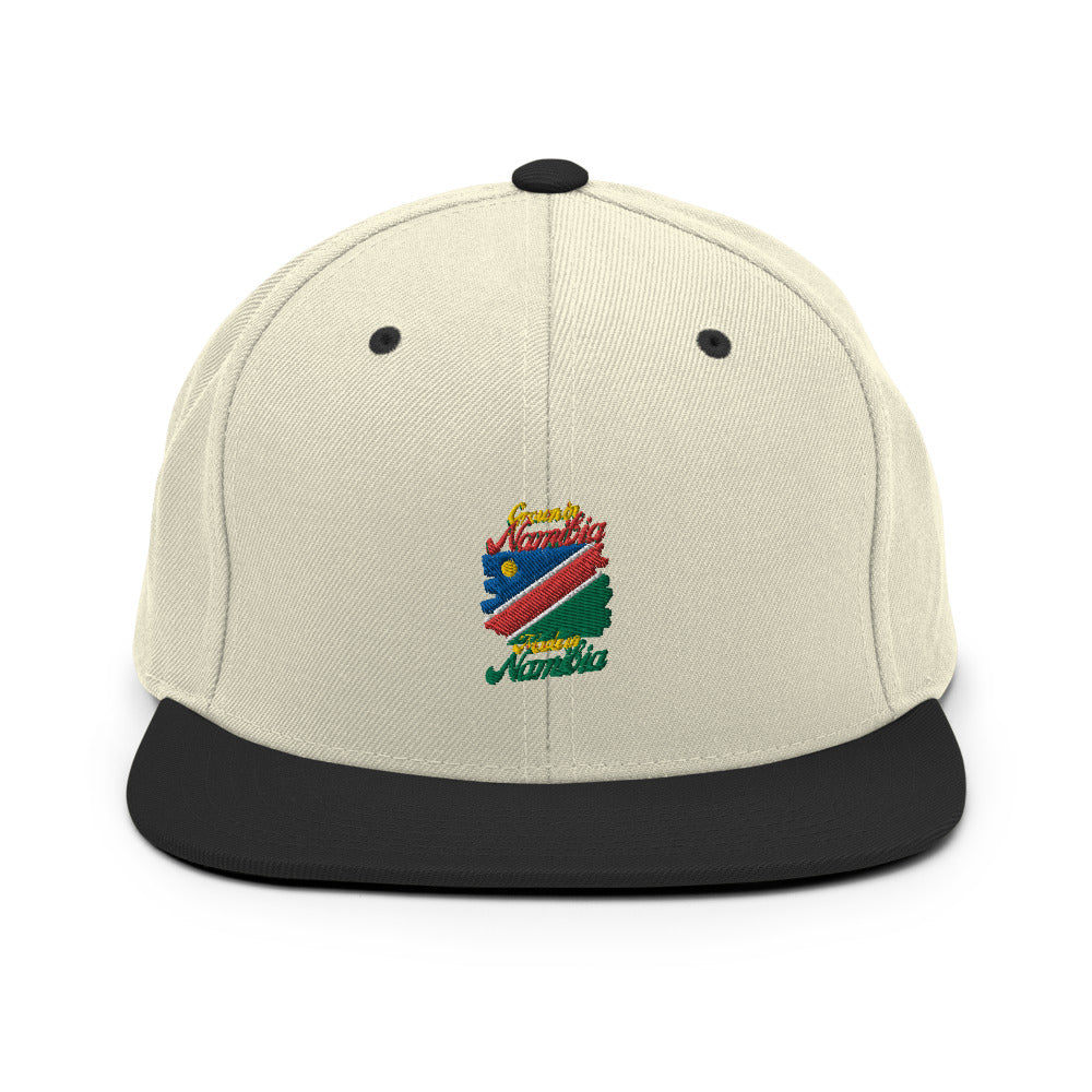 Grown in Namibia Made in Namibia Snapback Hat
