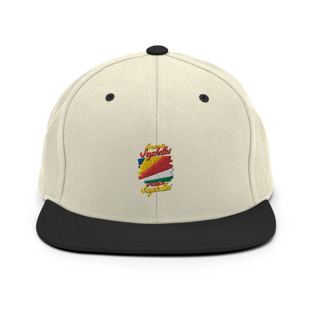 Grown in Seychelles Made in Seychelles Snapback Hat