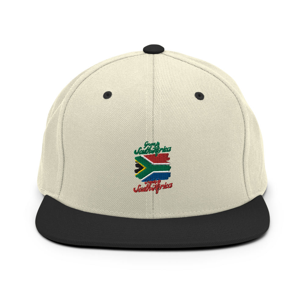Grown in South Africa Made in South Africa Snapback Hat