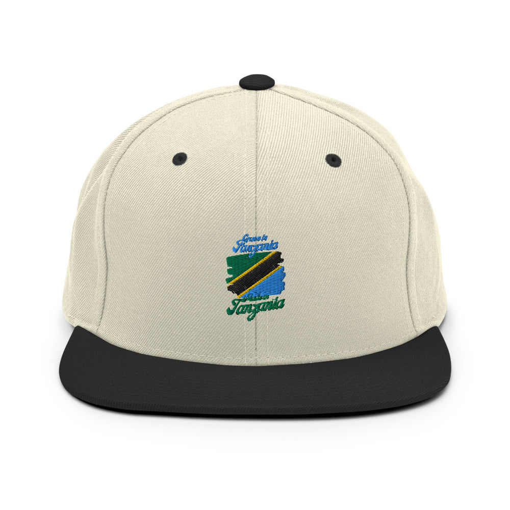 Grown in Tanzania Made in Tanzania Snapback Hat