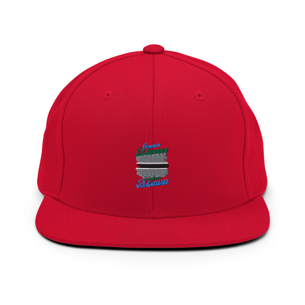 Grown in Botswana Made in Botswana Snapback Hat
