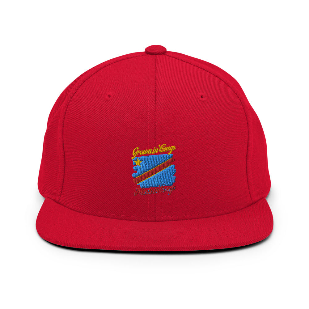 Grown in Congo Made in Congo Snapback Hat