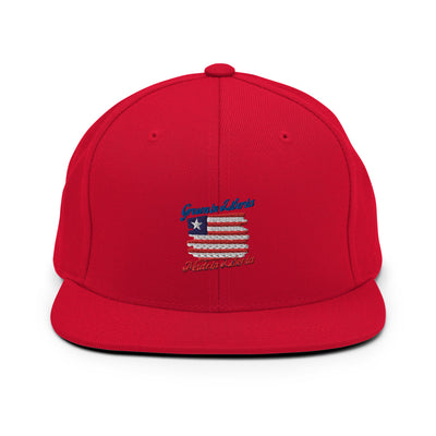 Grown in Liberia Made in Liberia Snapback Hat