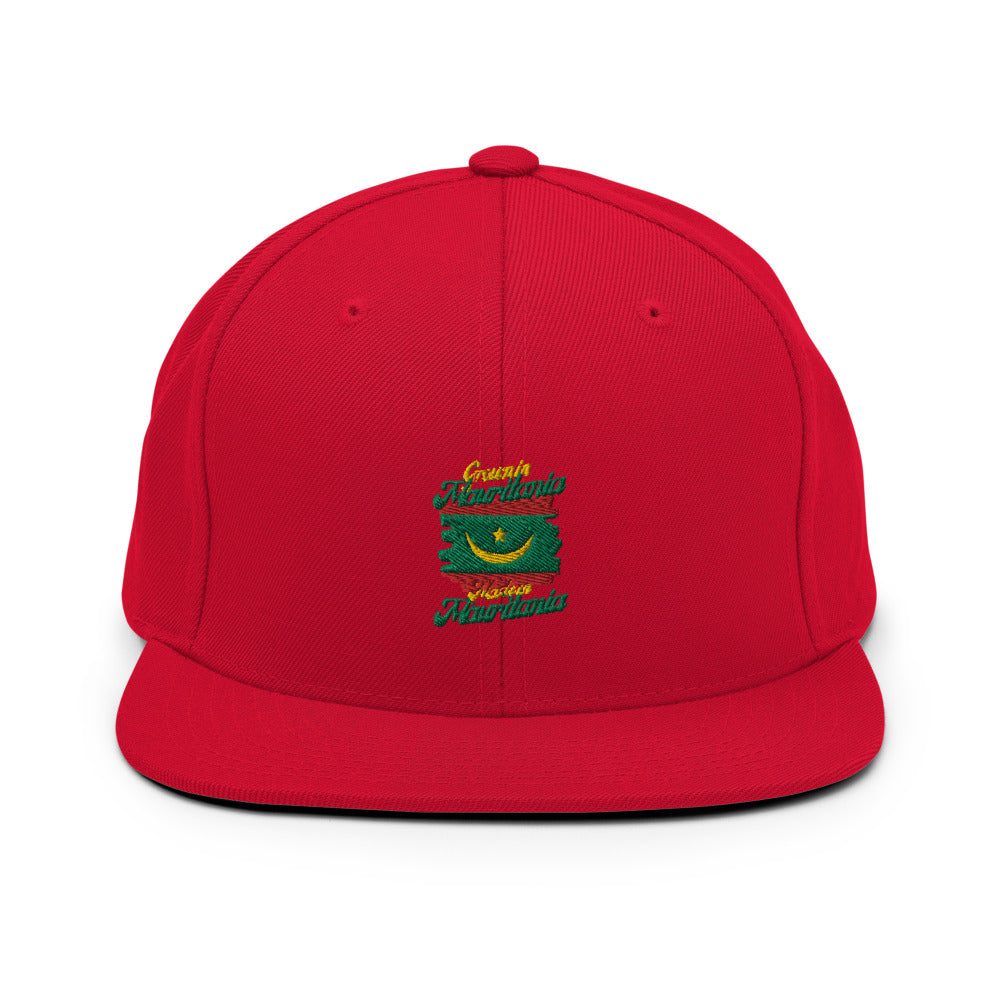 Grown in Mauritania Made in Mauritania Snapback Hat