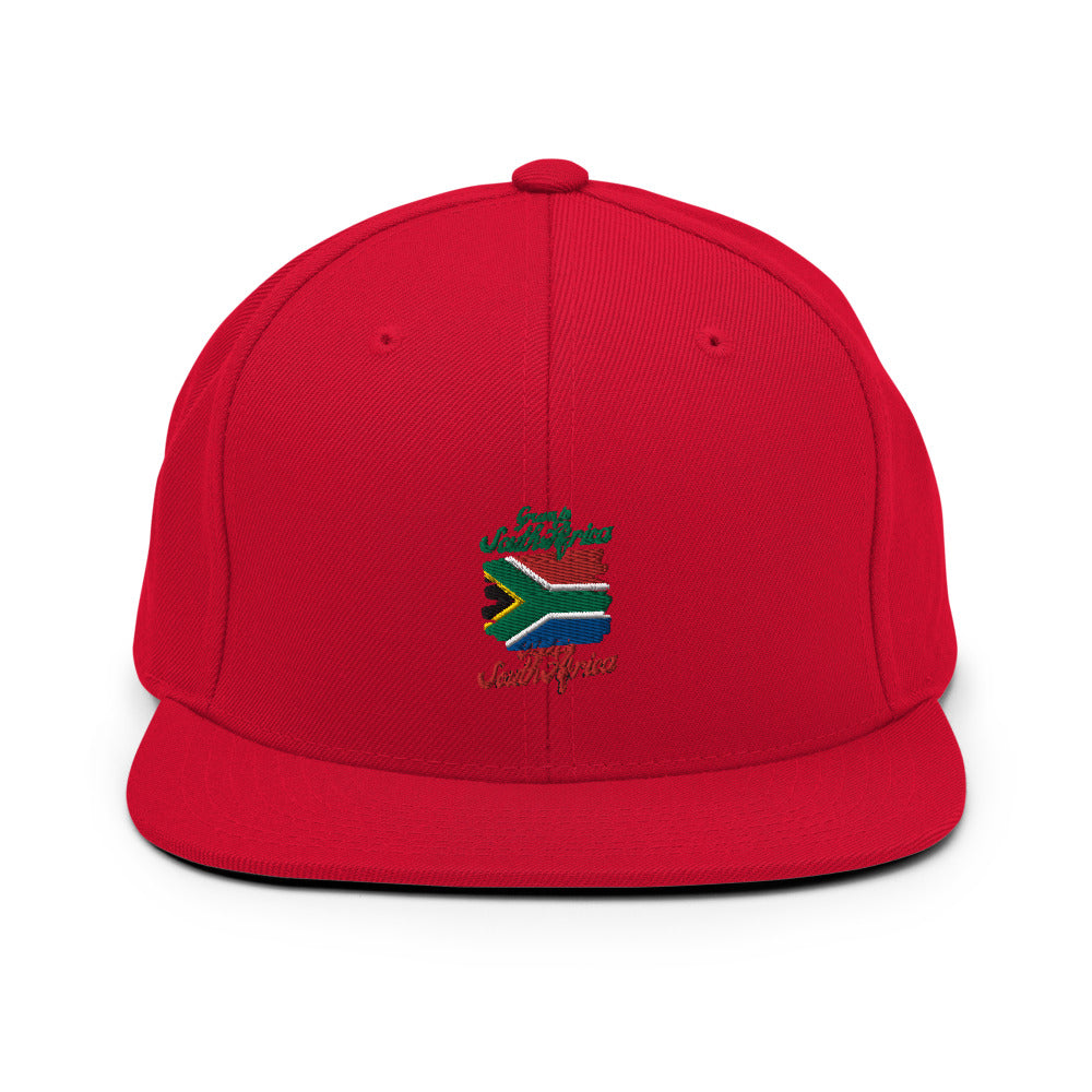 Grown in South Africa Made in South Africa Snapback Hat