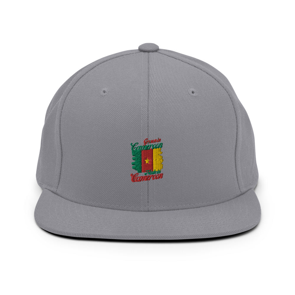 Grown in Cameroon Made in Cameroon Snapback Hat