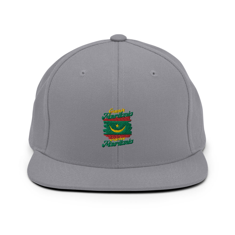 Grown in Mauritania Made in Mauritania Snapback Hat