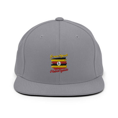 Grown in Uganda Made in Uganda Snapback Hat
