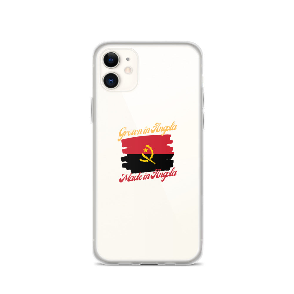 Grown in Angola Made in Angola iPhone Case