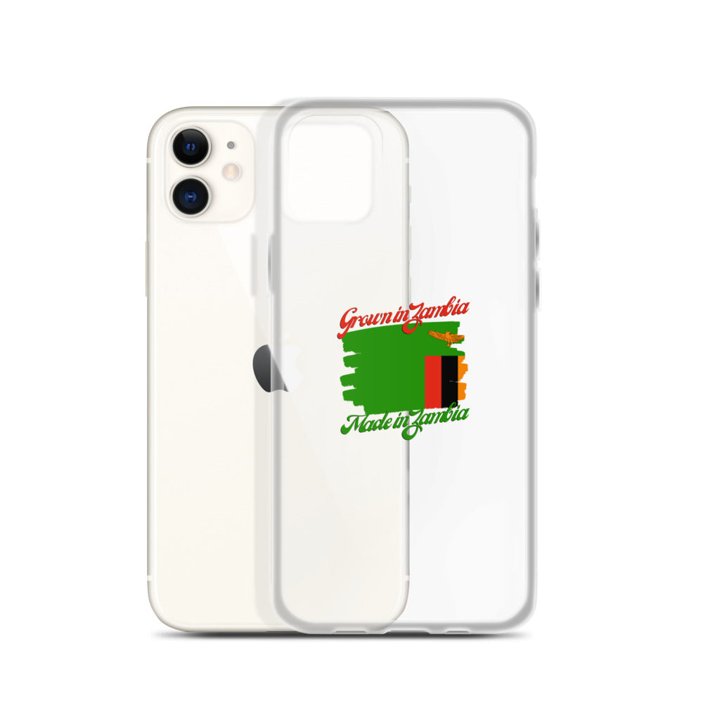 Grown in Zambia Made in Zambia iPhone Case
