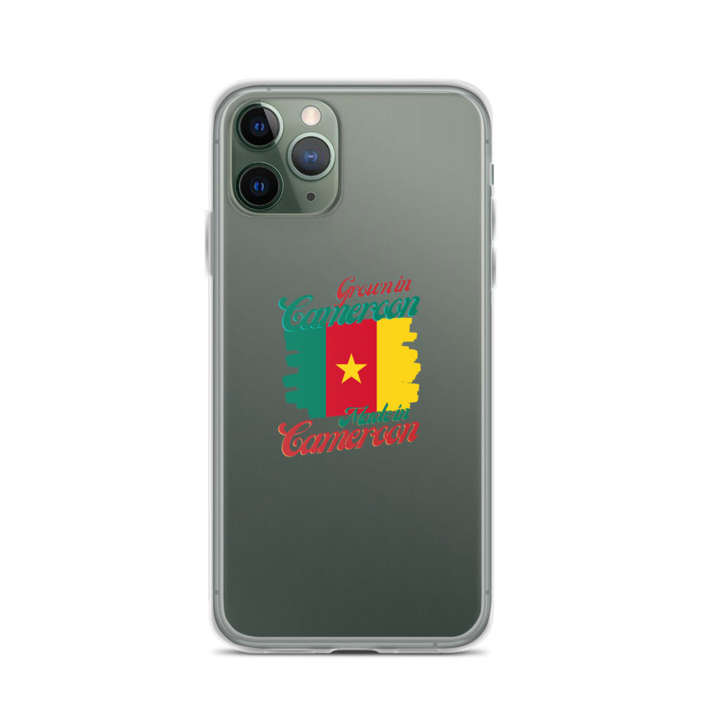 Grown in Cameroon Made in Cameroon iPhone Case