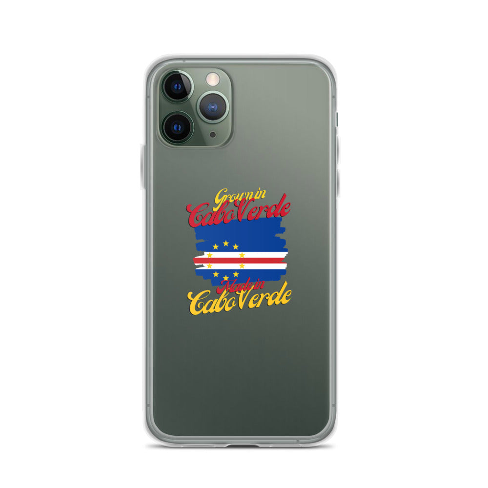 Grown in Cabo Verde Made in Cabo Verde iPhone Case