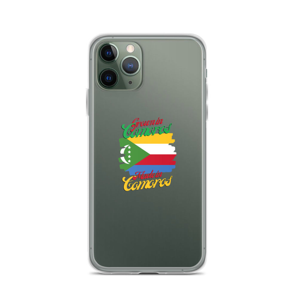 Grown in Comoros Made in Comoros iPhone Case