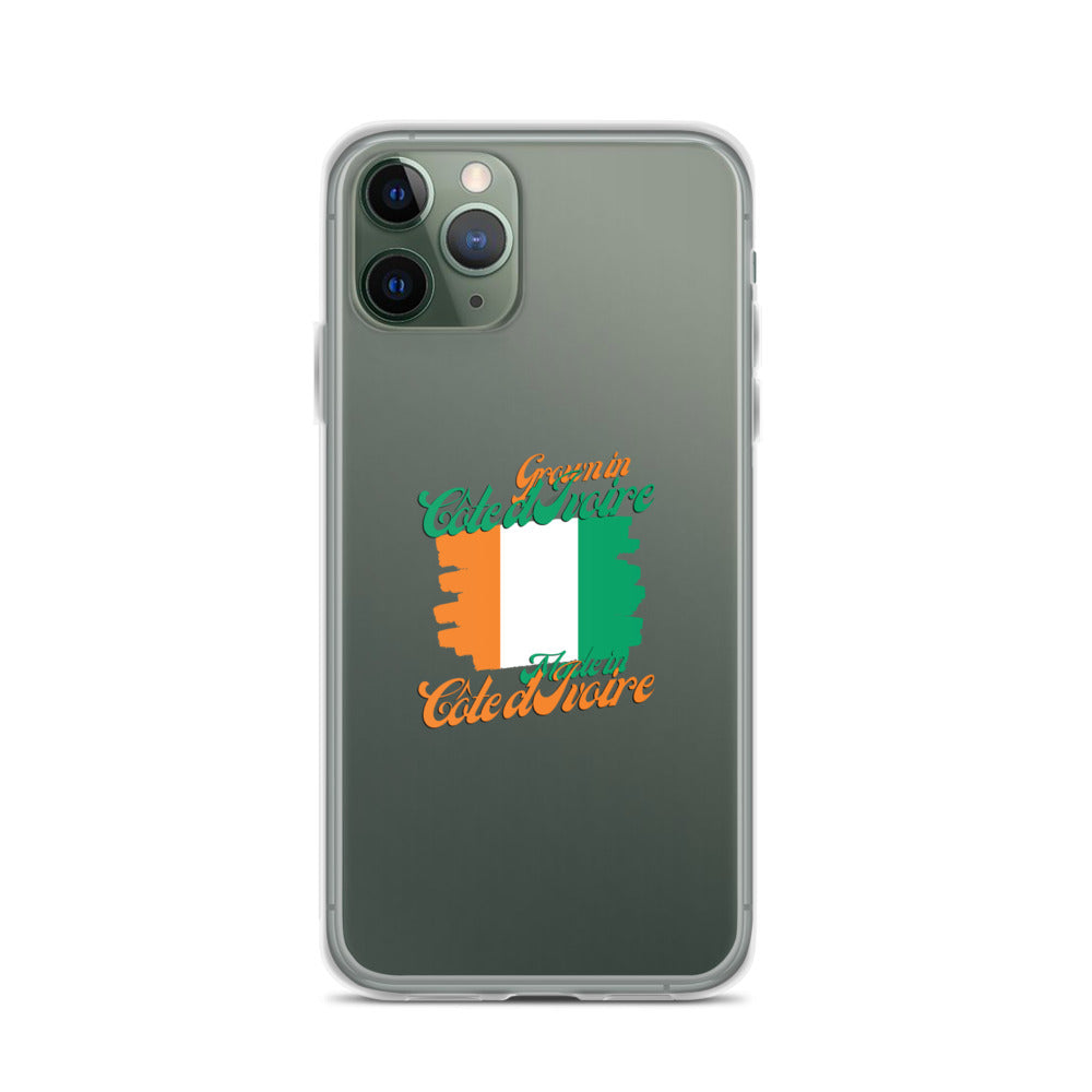 Grown in Cote d'Ivoire Made in Cote d'Ivoire iPhone Case