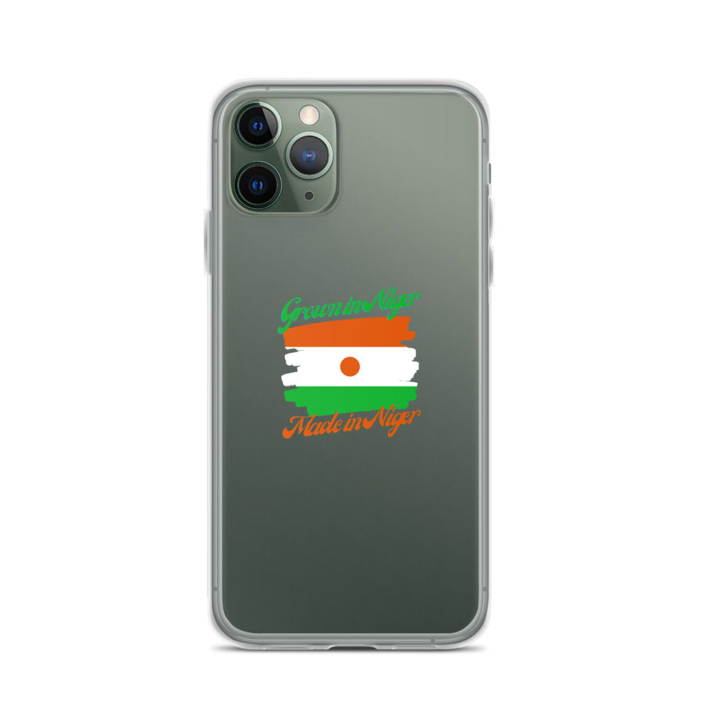 Grown in Niger Made in Niger iPhone Case