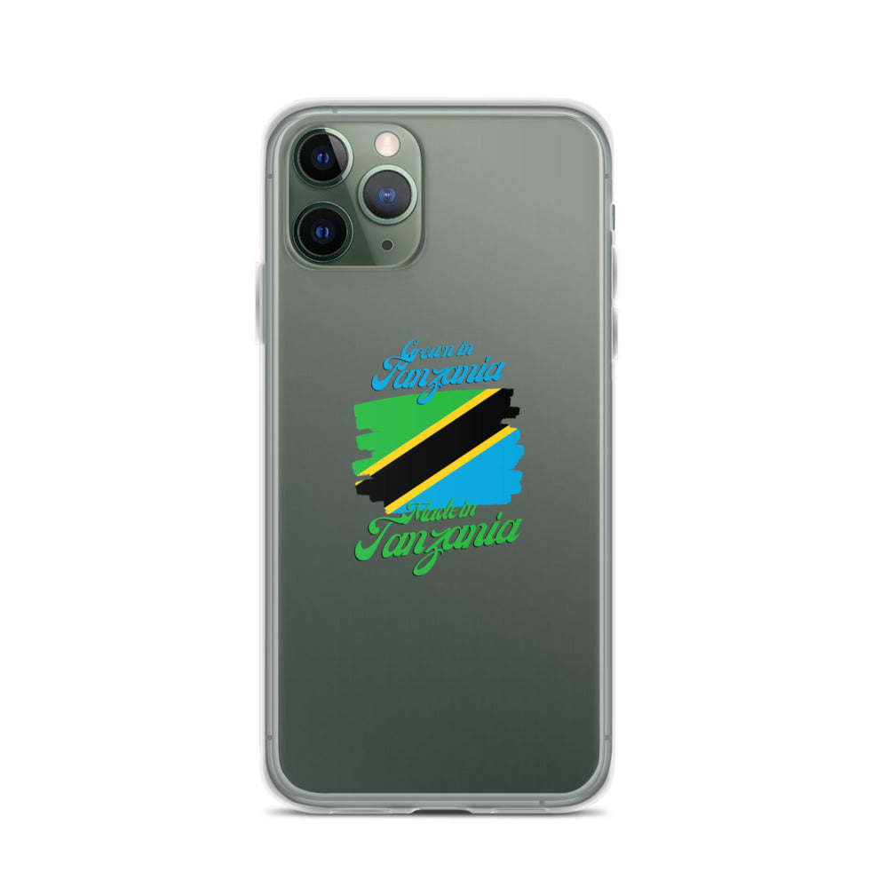 Grown in Tanzania Made in Tanzania iPhone Case