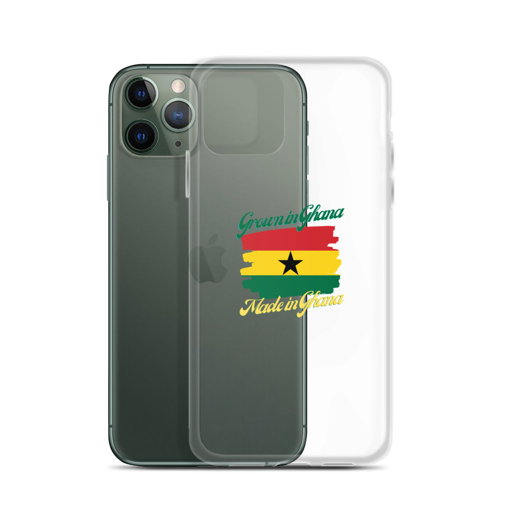 Grown in Ghana Made in Ghana iPhone Case