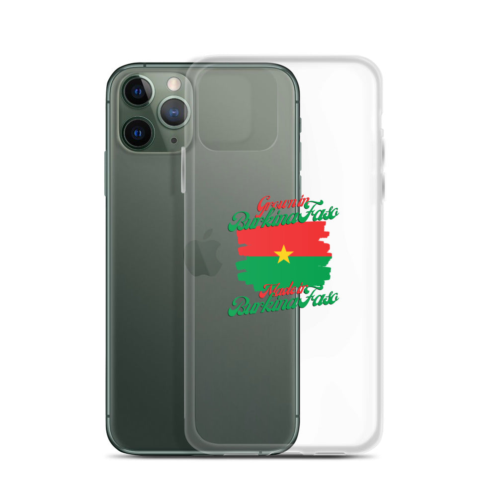 Grown in Burkina Faso Made in Burkina Faso iPhone Case