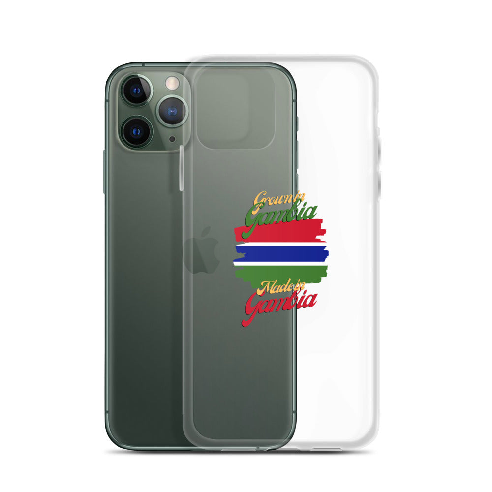 Grown in Gambia Made in Gambia iPhone Case