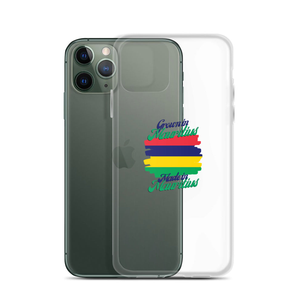 Grown in Mauritius Made in Mauritius iPhone Case