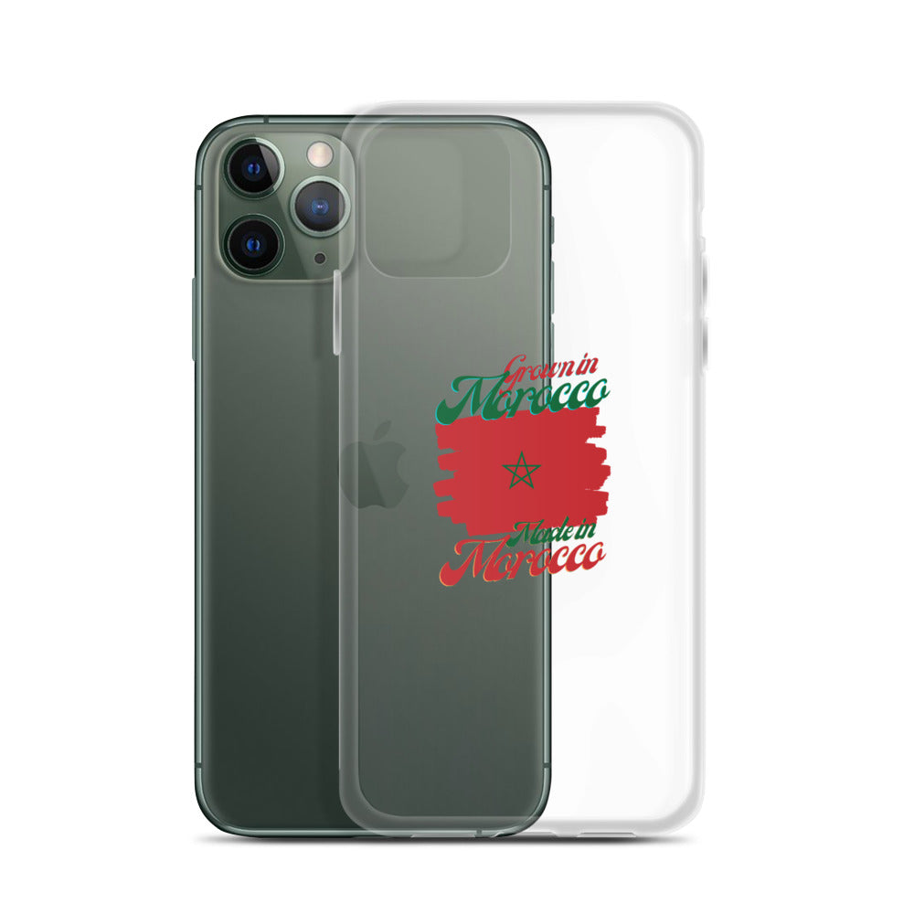 Grown in Morocco Made in Morocco iPhone Case
