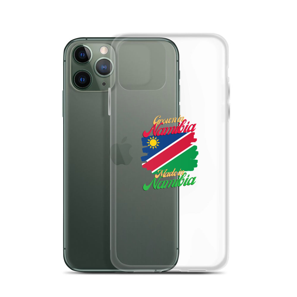 Grown in Namibia Made in Namibia iPhone Case