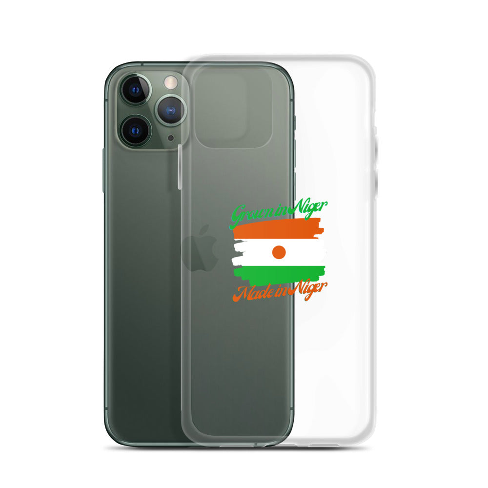 Grown in Niger Made in Niger iPhone Case