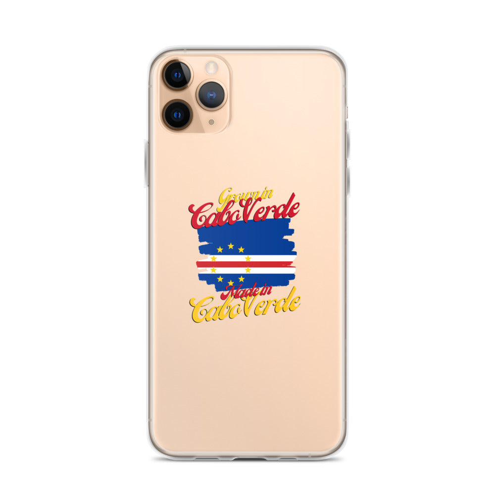Grown in Cabo Verde Made in Cabo Verde iPhone Case