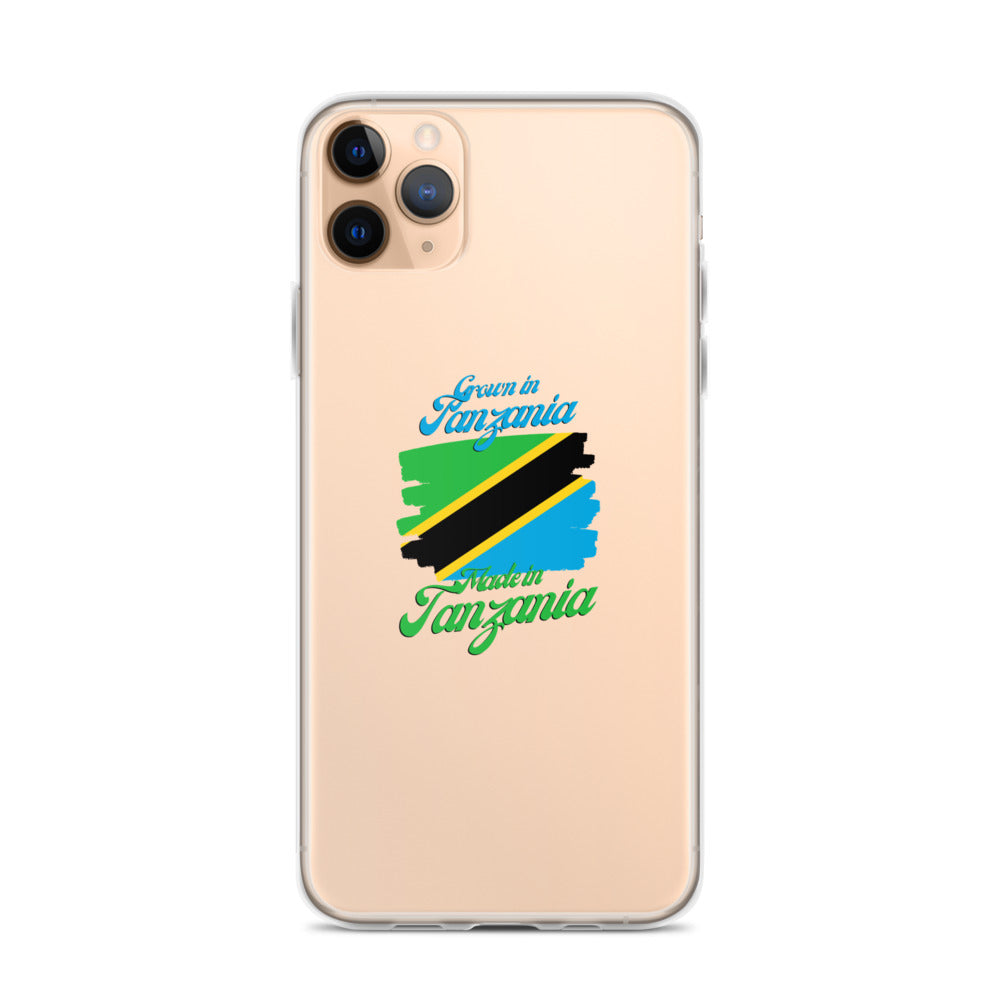Grown in Tanzania Made in Tanzania iPhone Case