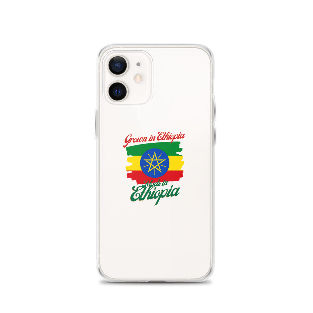 Grown in Ethiopia Made in Ethiopia iPhone Case