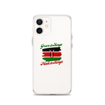 Grown in Kenya Made in Kenya iPhone Case
