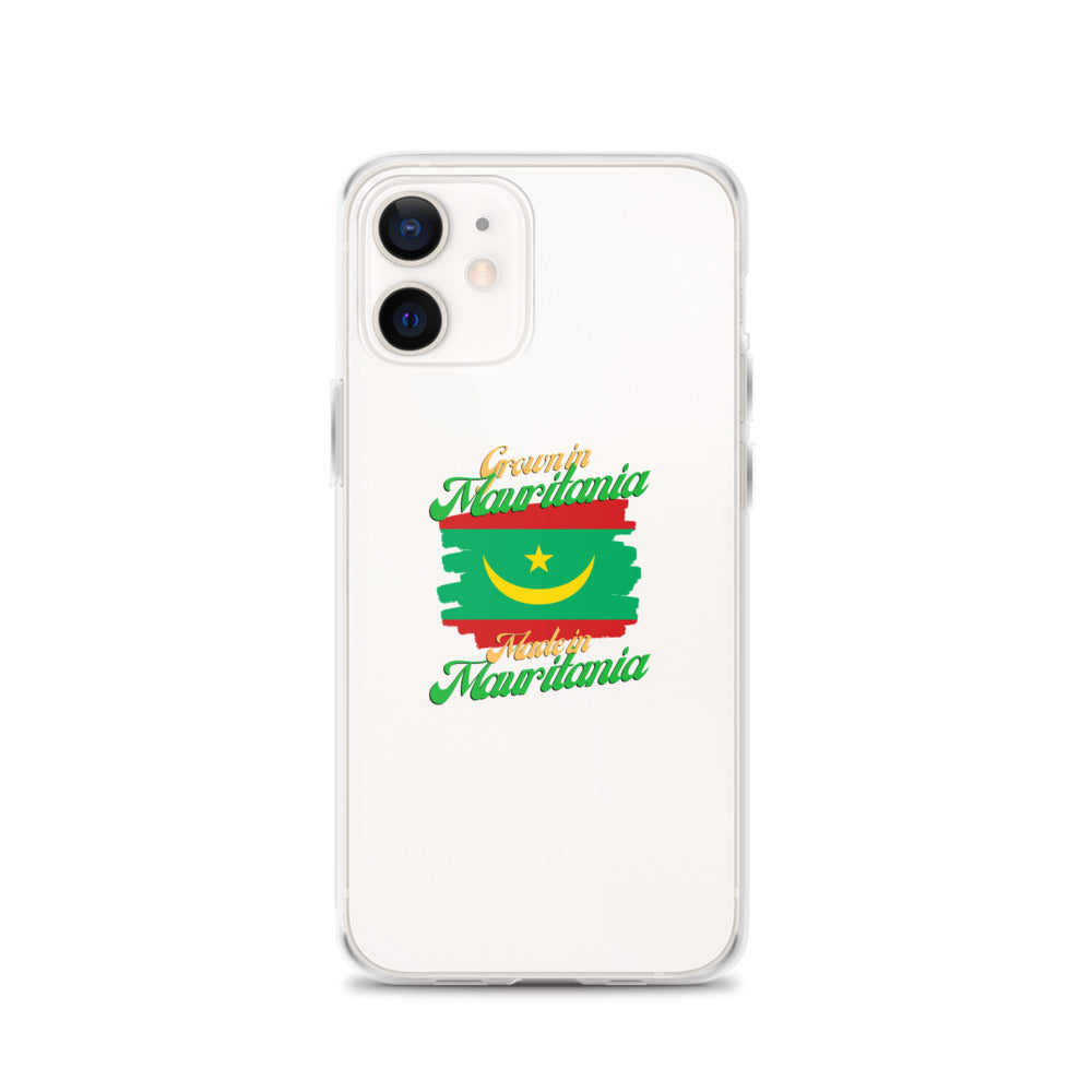 Grown in Mauritania Made in Mauritania iPhone Case