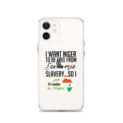 Economic Freedom - Trade In Niger iPhone Case