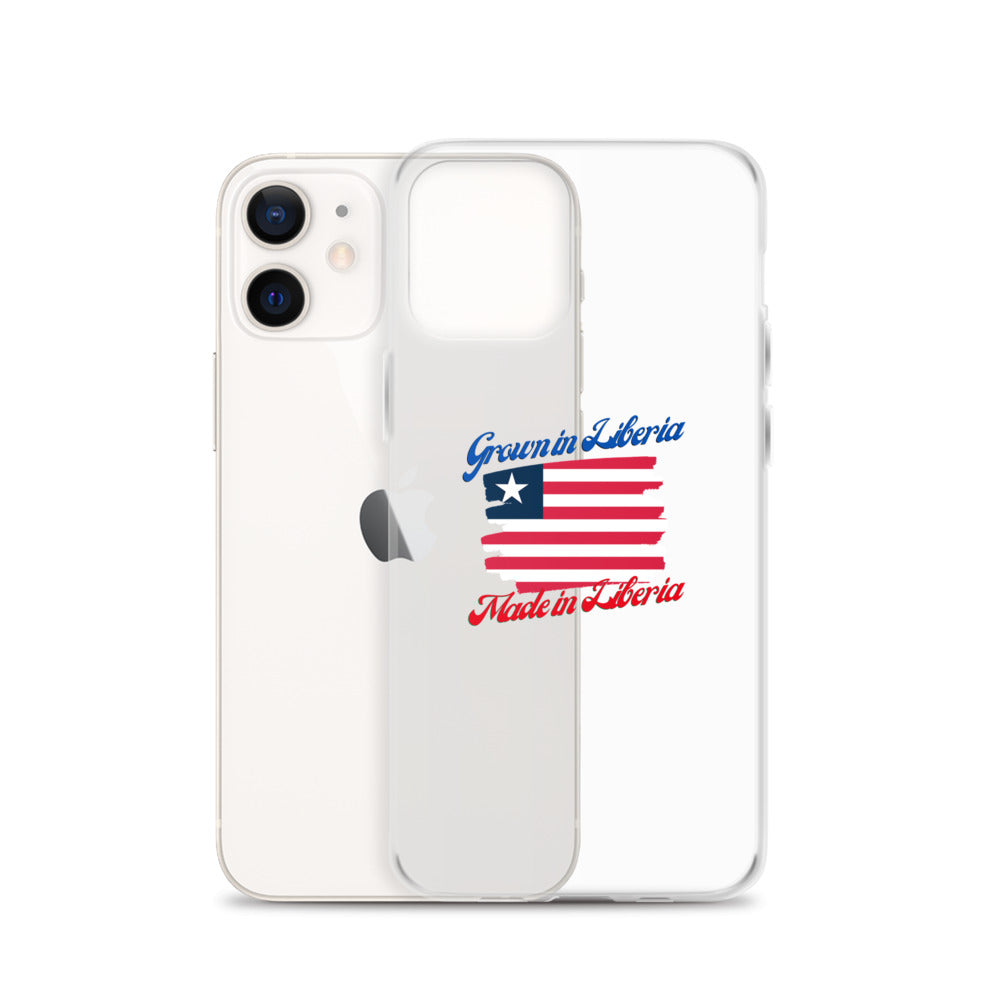 Grown in Liberia Made in Liberia iPhone Case
