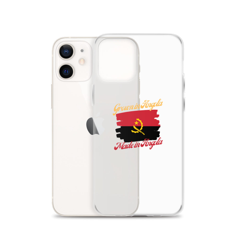 Grown in Angola Made in Angola iPhone Case