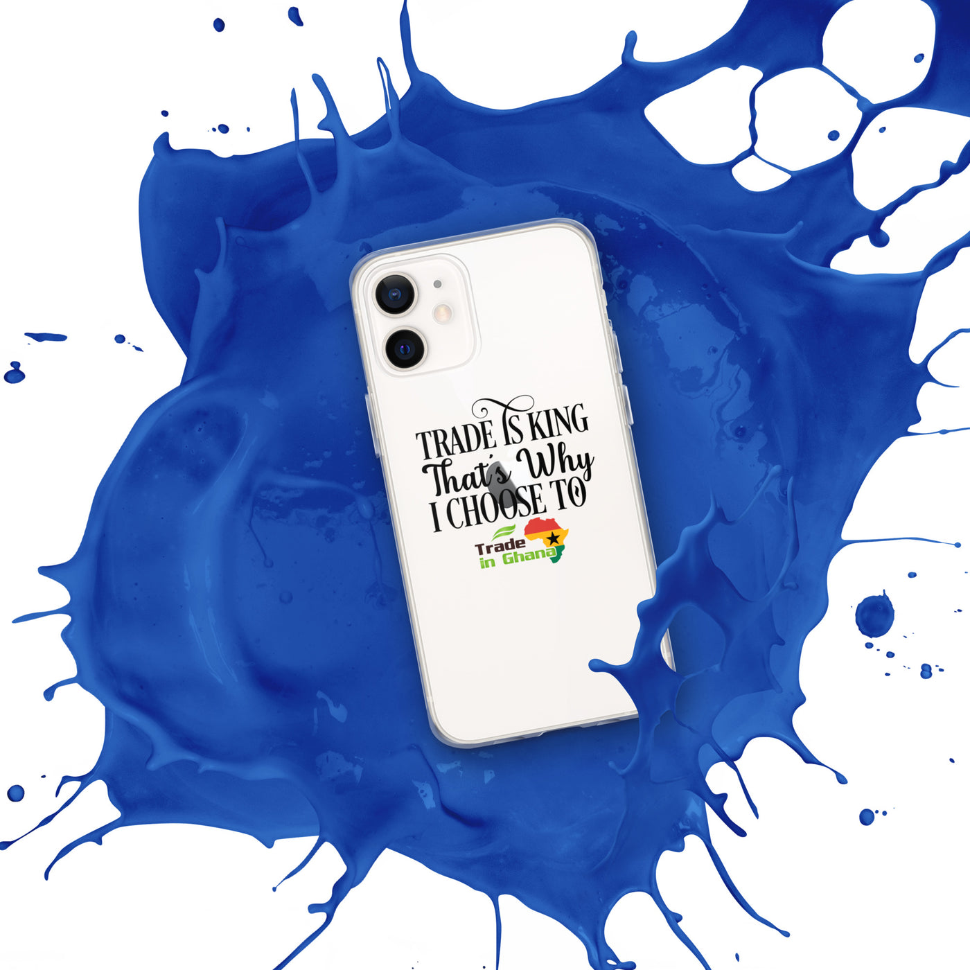 Trade Is King - Trade In Ghana iPhone Case