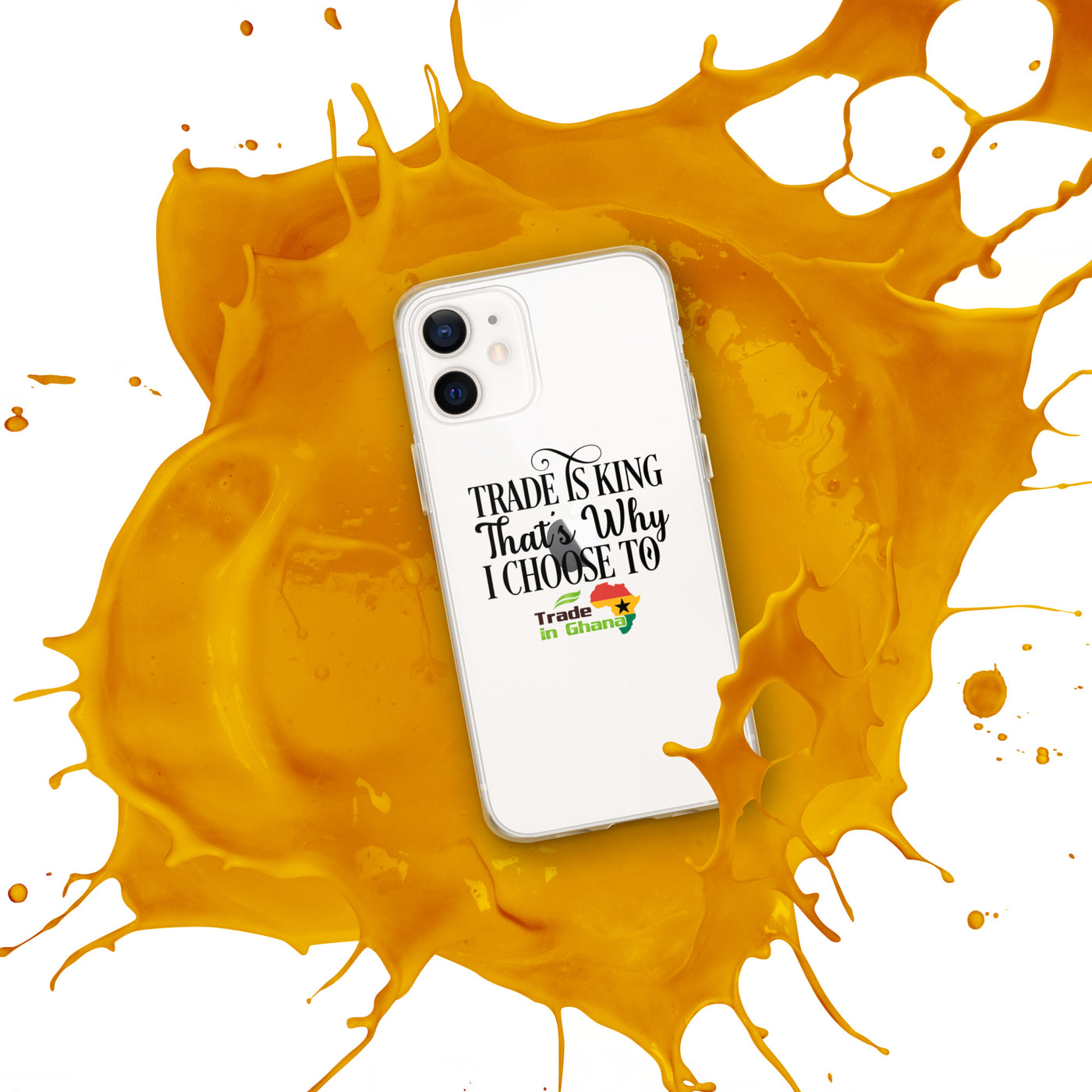 Trade Is King - Trade In Ghana iPhone Case