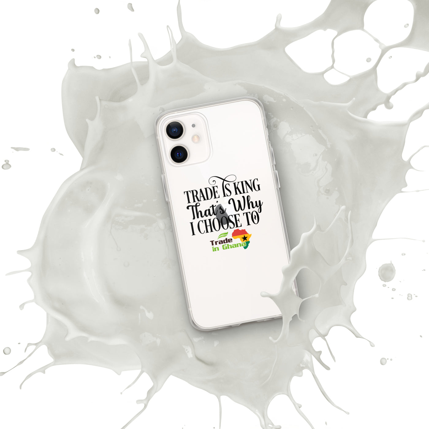 Trade Is King - Trade In Ghana iPhone Case