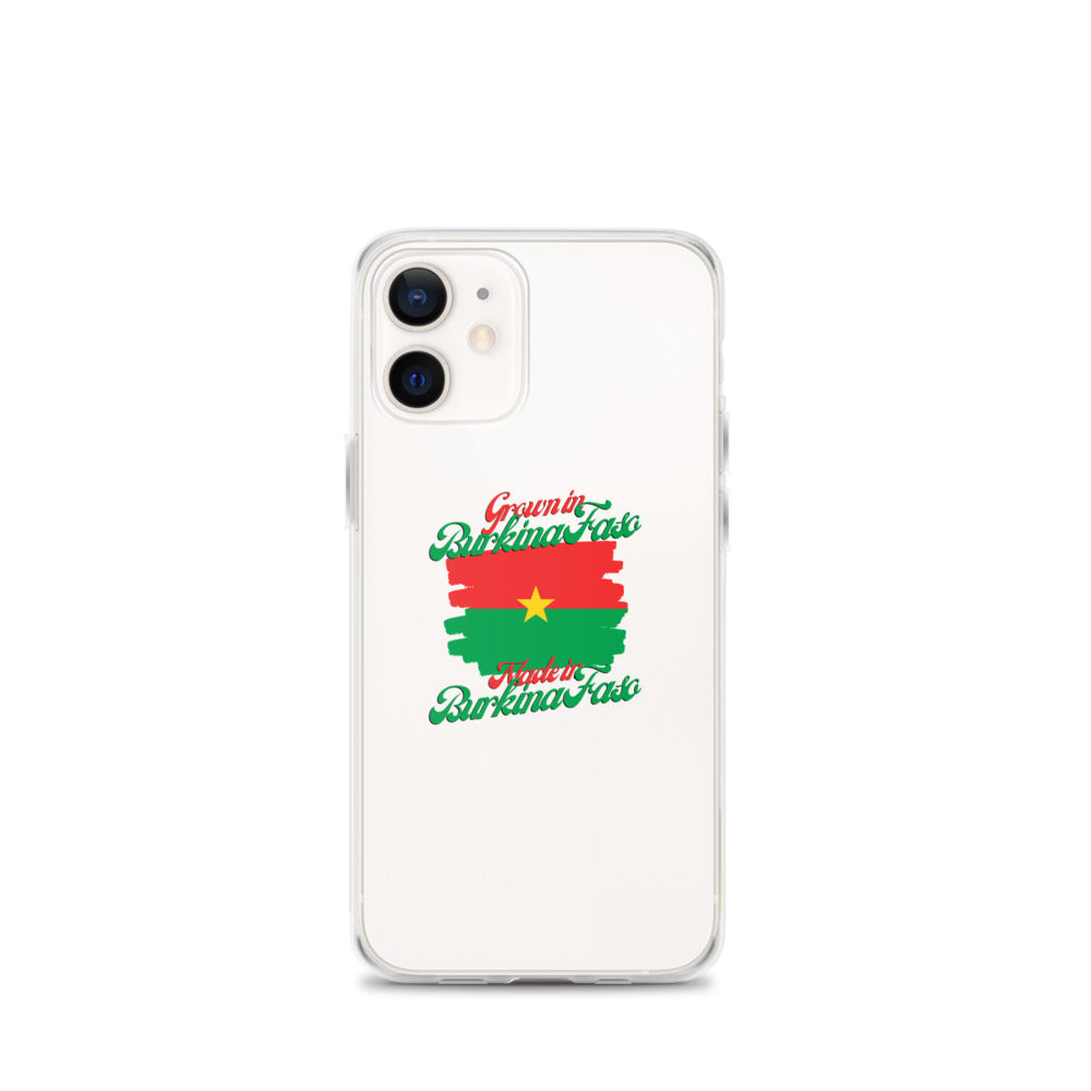 Grown in Burkina Faso Made in Burkina Faso iPhone Case