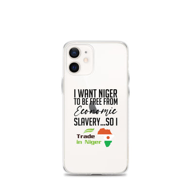 Economic Freedom - Trade In Niger iPhone Case