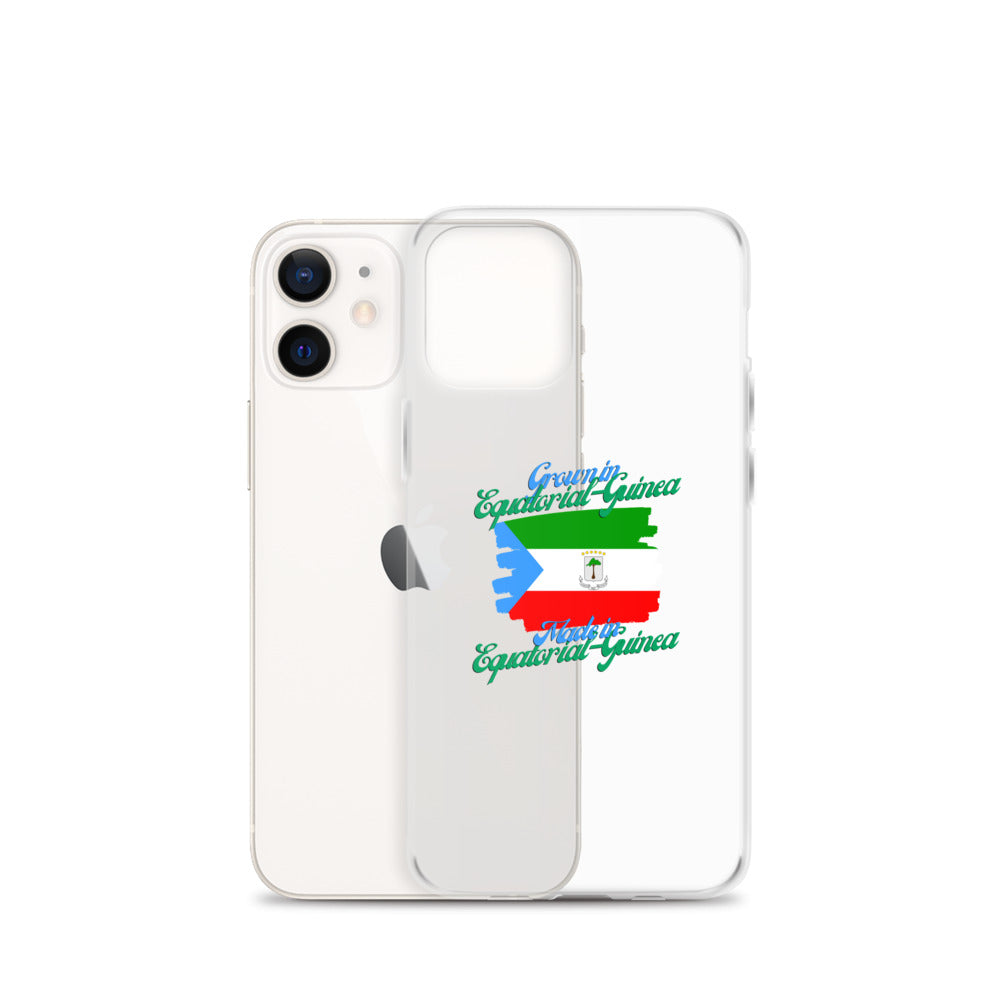 Grown in Equatorial Guinea Made in Equatorial Guinea iPhone Case