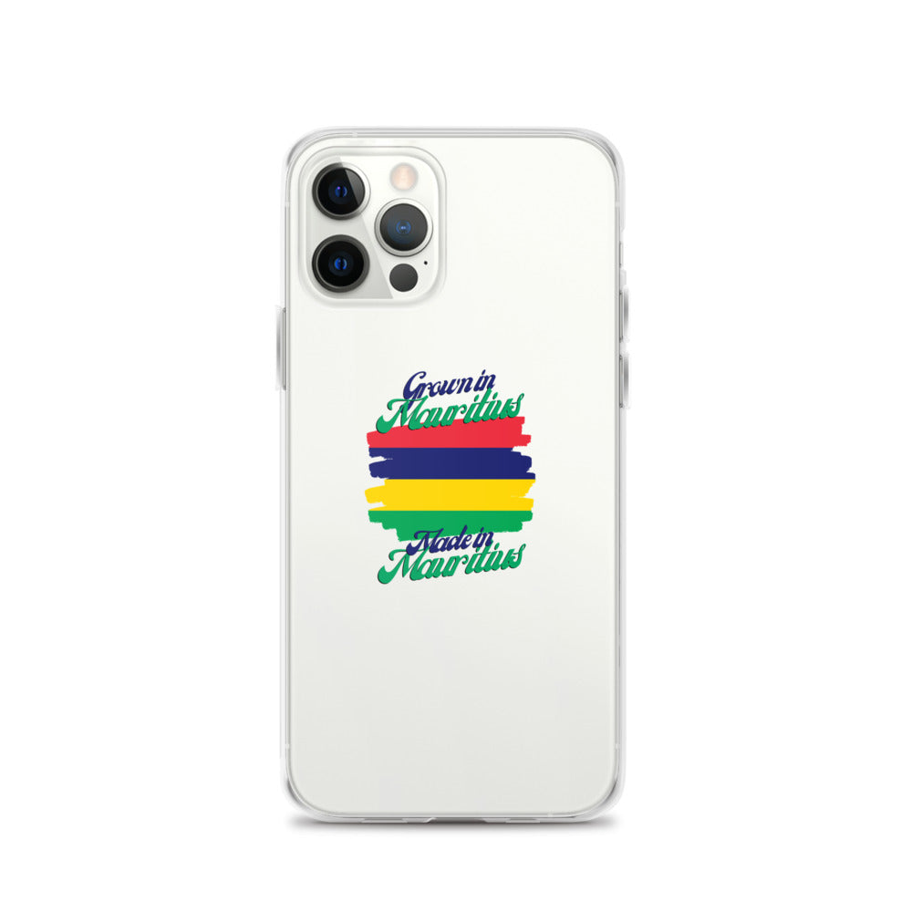 Grown in Mauritius Made in Mauritius iPhone Case