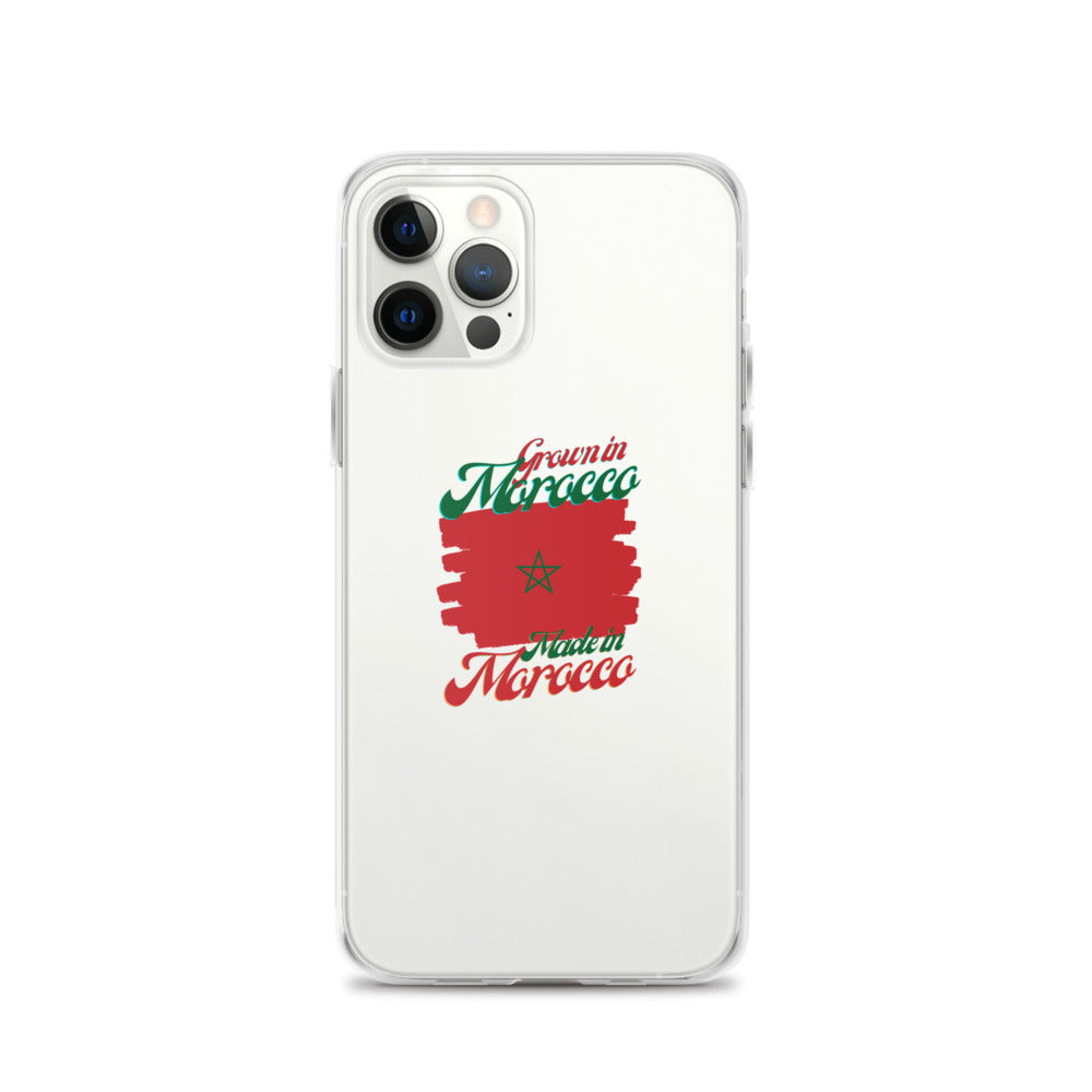 Grown in Morocco Made in Morocco iPhone Case