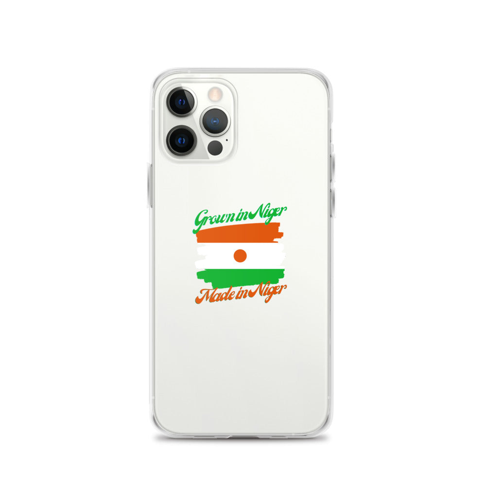 Grown in Niger Made in Niger iPhone Case
