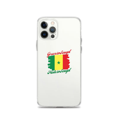 Grown in Senegal Made in Senegal iPhone Case