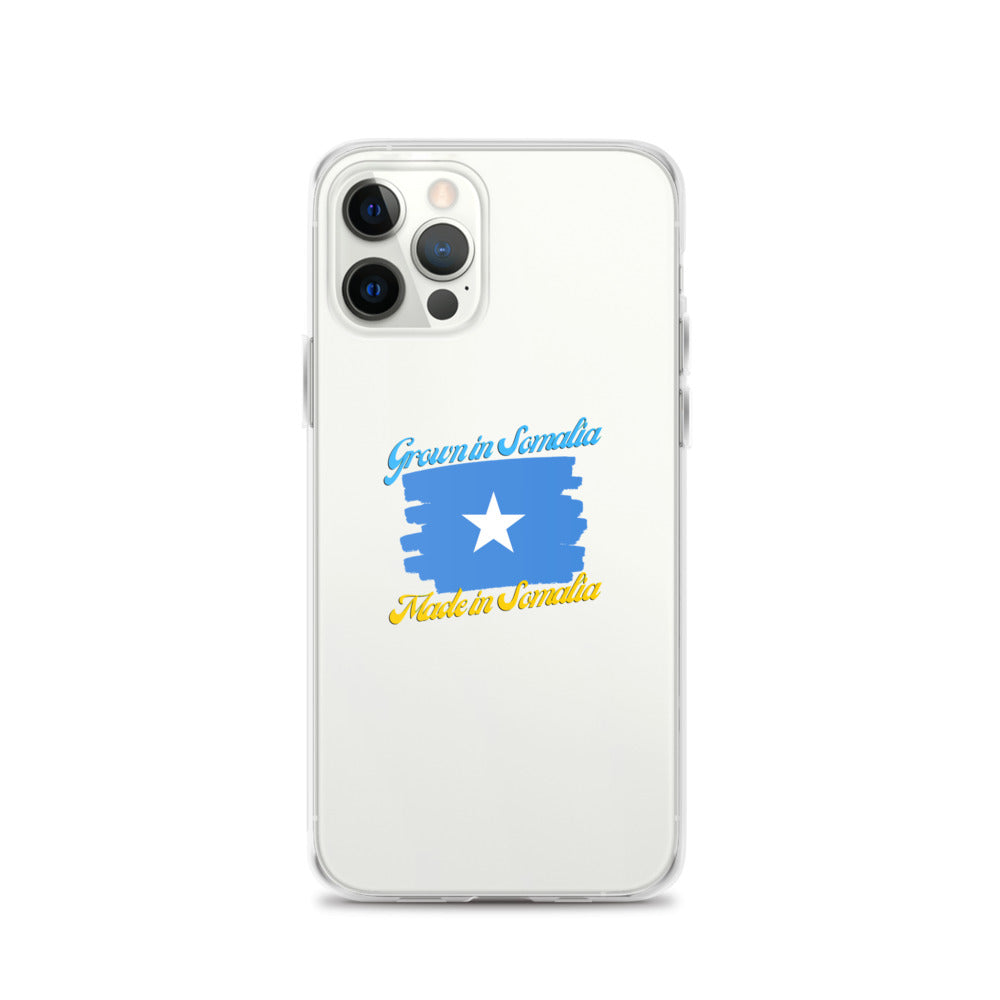 Grown in Somalia Made in Somalia iPhone Case